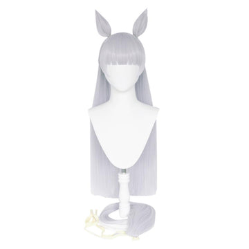 Anime Pretty Derby Gold Ship Cosplay Peluca Cabello Sintético Resistente al Calor Carnival Halloween Fiesta